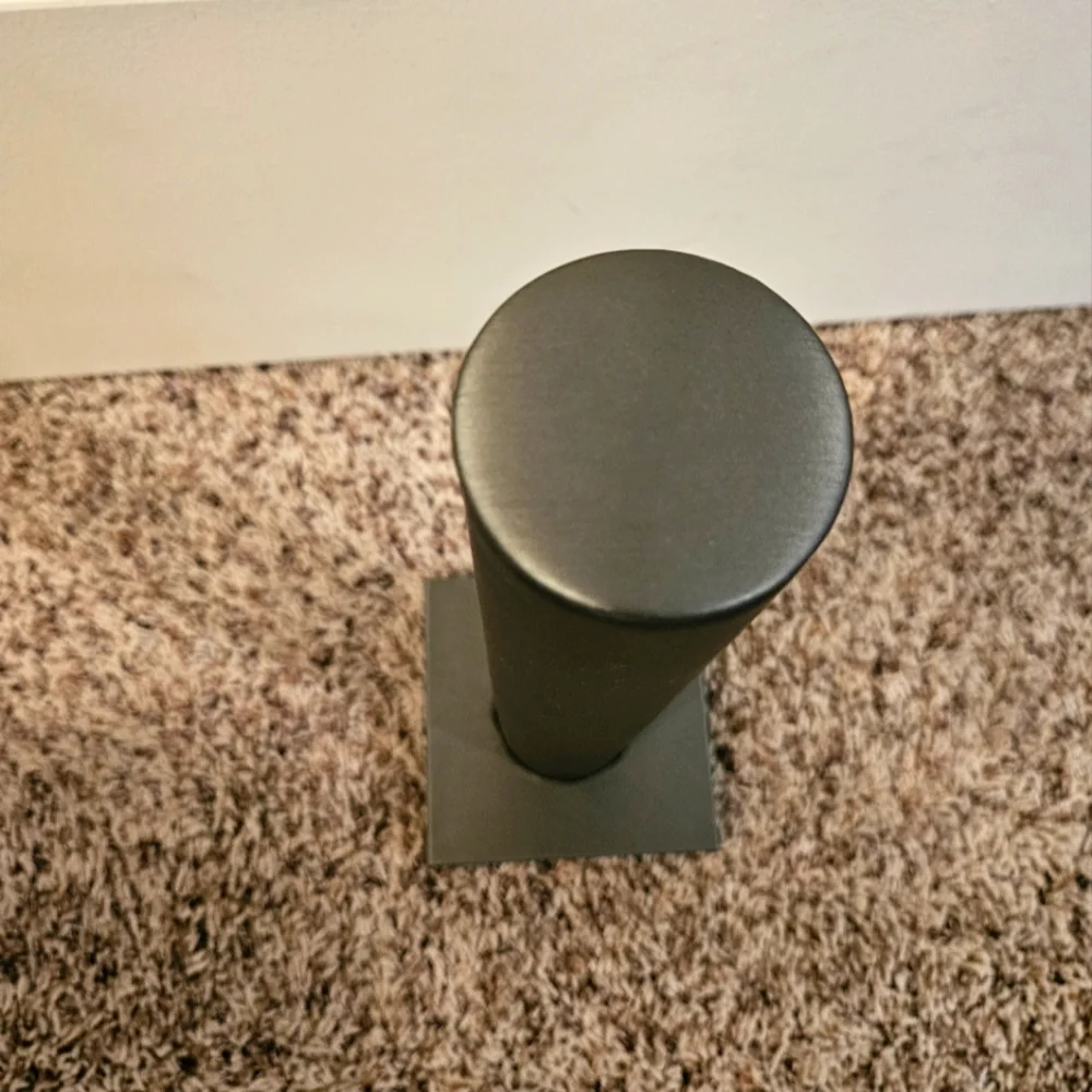 Modern Gunmetal Bracelet/Scrunchie Leatherette Display Stand